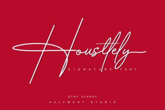 Housttely Font