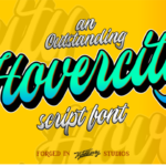 Hovercity Font Poster 1
