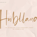 Hublland Font Poster 1