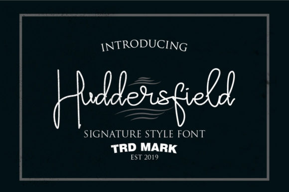 Huddersfield Font