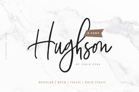 Hughson Family Font Poster 1