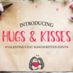 Hugs & Kisses Font Poster 1