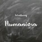 Humaniora Font Poster 1