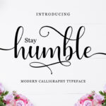 Humble Font Poster 1