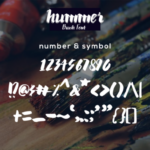 Hummer Font Poster 3