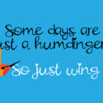 Hummingbird Font Poster 4