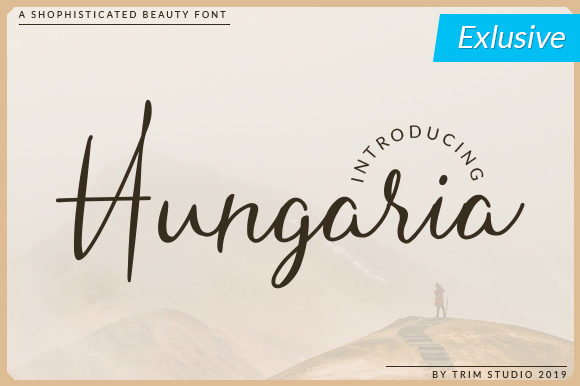 Hungaria Font Poster 1