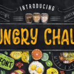Hungry Chalk Font Poster 1