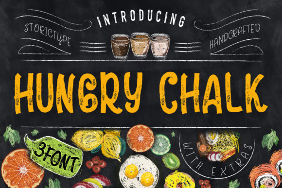 Hungry Chalk Font