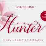 Hunter Font Poster 1