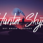 Hunter Skyfar Font Poster 1