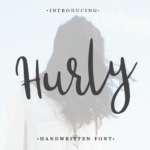 Hurly Font Poster 1