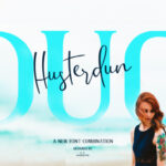 Husterdun Font Poster 1