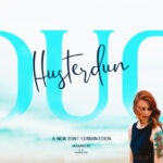 Husterdun Font Poster 1