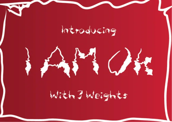 I Am OK Font I Am OK Font Poster 1