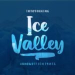 Ice Valley Font Poster 1