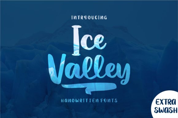 Ice Valley Font Poster 1