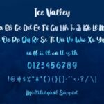 Ice Valley Font Poster 5