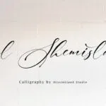 Il Shemista Font Poster 1