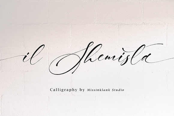 Il Shemista Font Poster 1