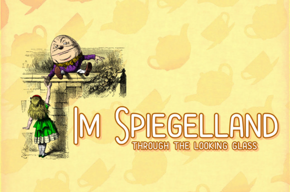 Im Spiegelland Font Poster 1