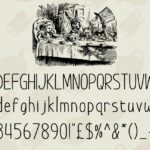 Im Wunderland Font Poster 3