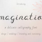 Imagination Font Poster 1