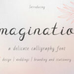 Imagination Font Poster 1