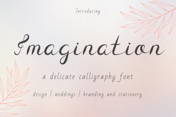 Imagination Font Poster 1