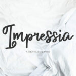 Impressia Font Poster 1