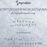 Impressia Font Poster 8