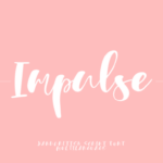 Impulse Font Poster 7