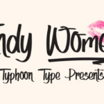Indy Women Font Poster 1