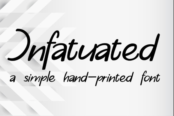 Infatuated Font Poster 1