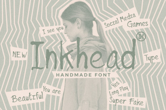 Inkhead Font Poster 1