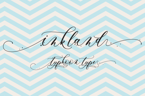 Inkland Font Poster 1