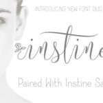 Instine Font Poster 1