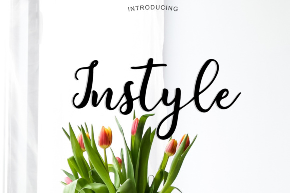 Instyle Font Poster 1