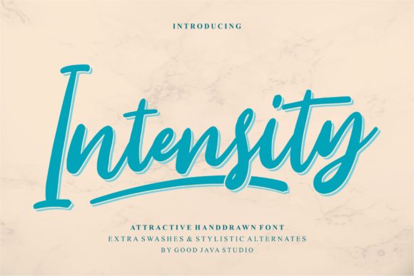 Intensity Font