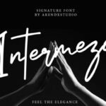 Intermezo Font Poster 1