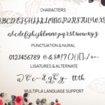 Intybus Script Font Poster 7
