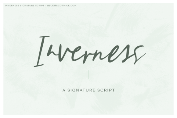 Inverness Font