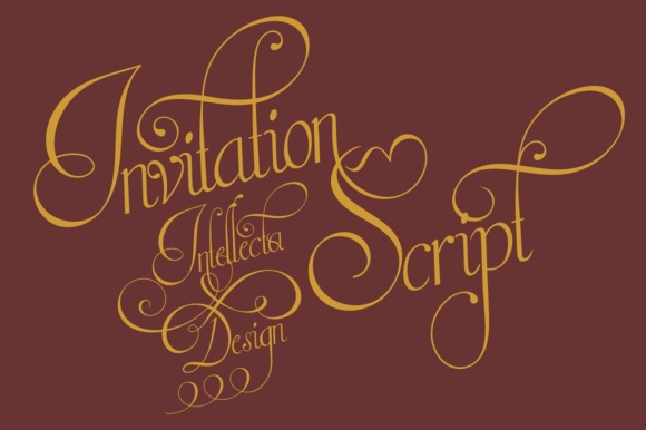 Invitation Limited Font