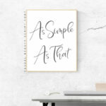 Isyana Script Font Poster 6