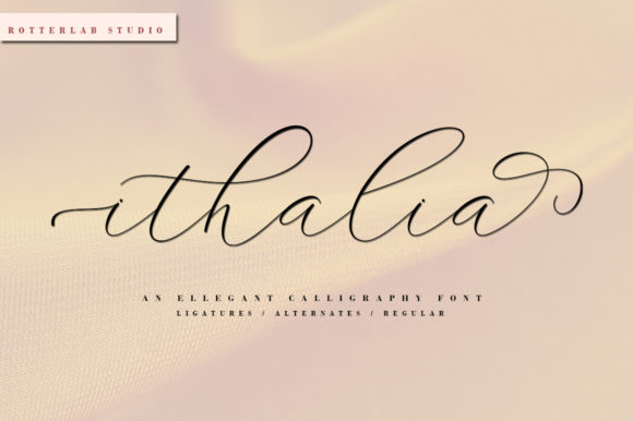 Ithalia Script Font