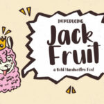 Jack Fruit Font Poster 1