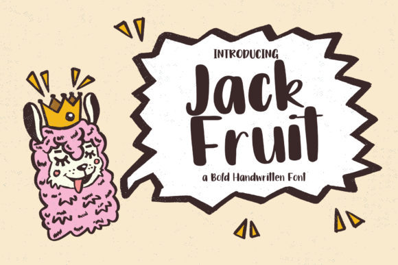Jack Fruit Font Poster 1