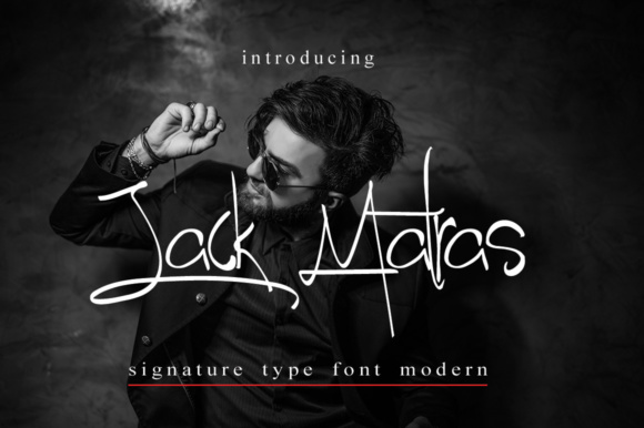 Jack Matras Font Poster 1