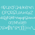 Jack Script Font Poster 2