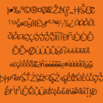 Jack Script Font Poster 3